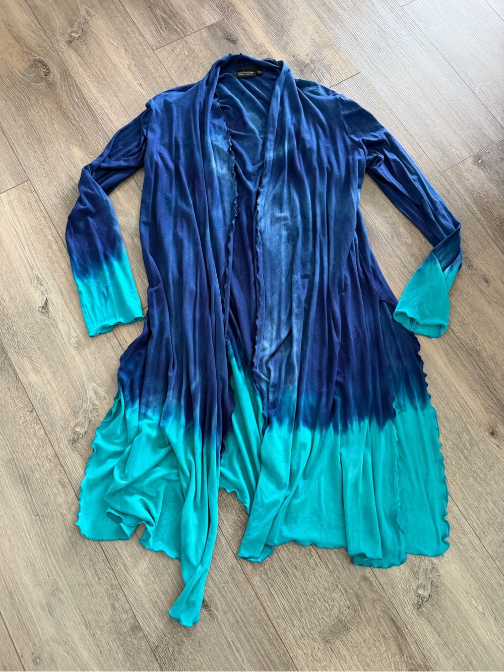Cyndi Buck Design Blue Top - S/M